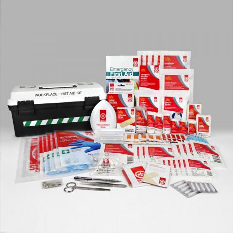 Standard Workplace First Aid Kit - hard case
