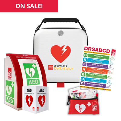 Lifepak CR2 + Cabinet Bundle