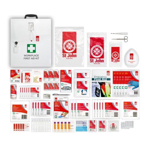 Standard Workplace First Aid Kit - wall mount