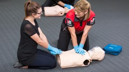 First aid course