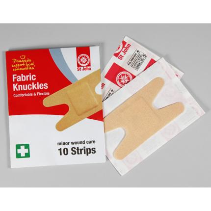 Adhesive dressing - fabric knuckle (10 pack)