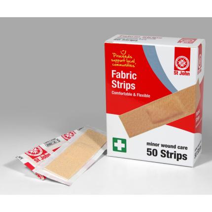 Adhesive dressing - fabric (box of 50)