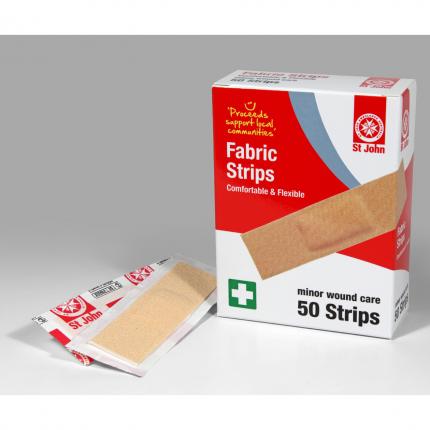 Adhesive dressing - fabric (box of 50)