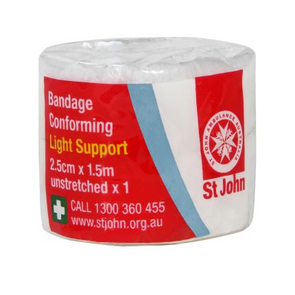 Conforming bandage 2.5cm x 1.5m