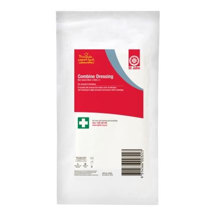 Dressing - combine sterile 20cm x 20cm | St John Ambulance SA