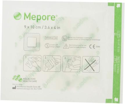Dressing - mepore 9cm x 10cm