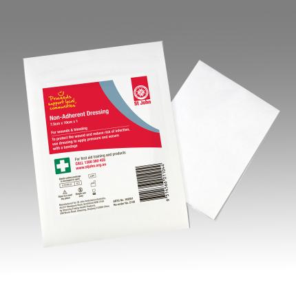 Dressing - non-adherent 7.5cm x 10cm