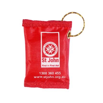 Face shield key ring
