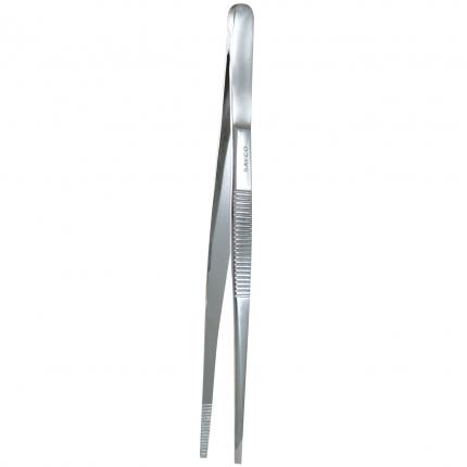 Forceps sharp stainless steel 12.5cm