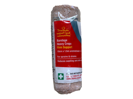 Heavy crepe bandage 10cm x 1.5m