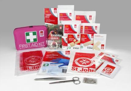 Personal Leisure First Aid Kit - pink