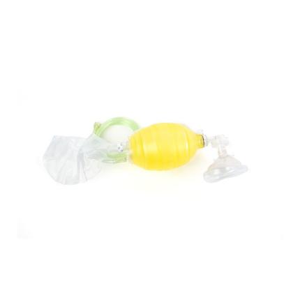 Resuscitation bag and mask - disposable adult