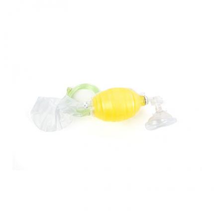 Resuscitation bag and mask - disposable adult