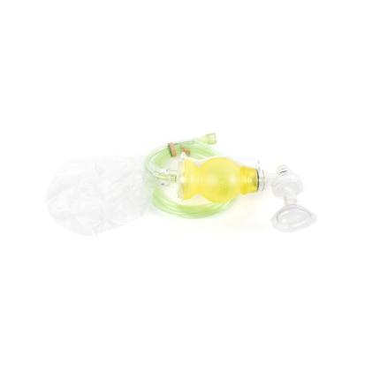 Resuscitation bag and mask - disposable infant