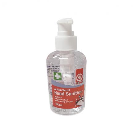 Sanitising hand gel 180mL - 70% alcohol