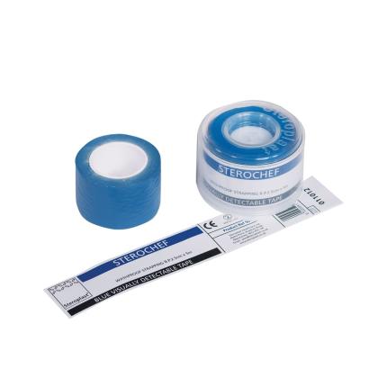 Strapping tape blue visual 2.5cm x 5m