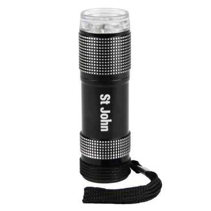 Torch LED black metal