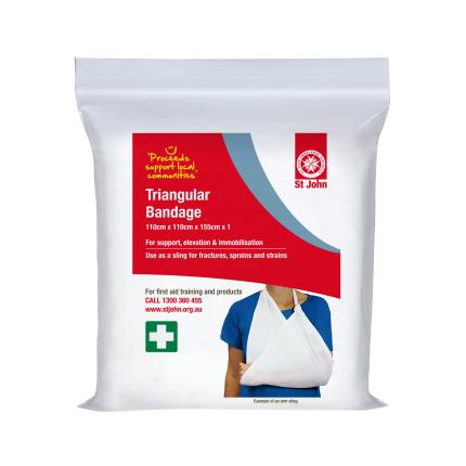 Triangular bandage 110cm x 110cm