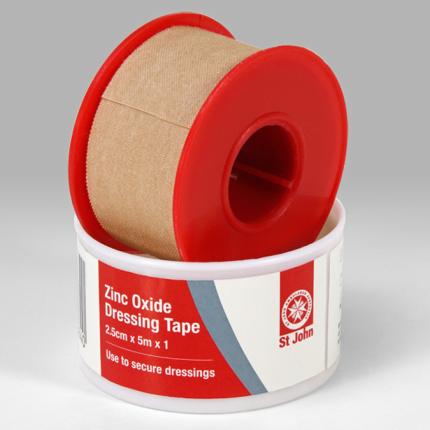 Zinc oxide tape 2.5cm x 5m