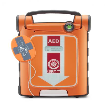 Defibrillator - St John G5 Fully Automatic with CPR Feedback