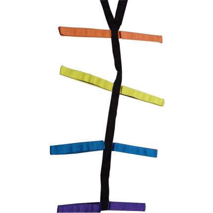 Spider straps suit spine board