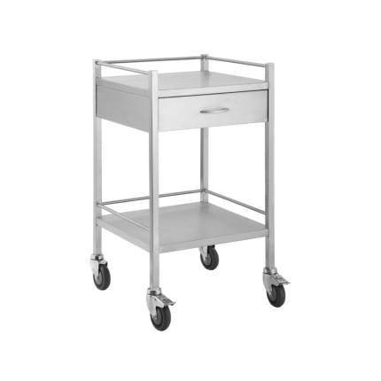 Dressing/instrument trolley stainless steel 50cm	