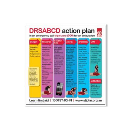 DRSABCD sticker 110mm x 125mm