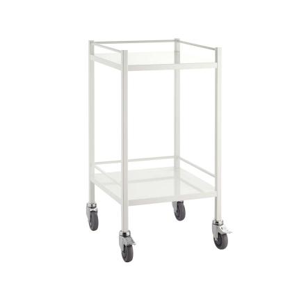 Dressing/instrument trolley powdered coated 49 cm	