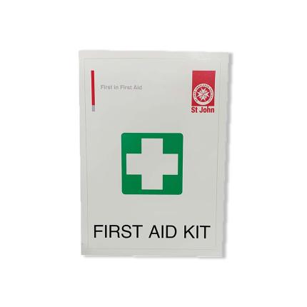 First aid kit sticker 13.5cm x 19.5cm