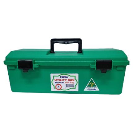 Empty Green Portable Box - W400xD230xH145mm