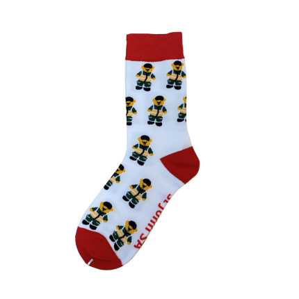 St John SA Jonny Bear - limited edition sock MER999