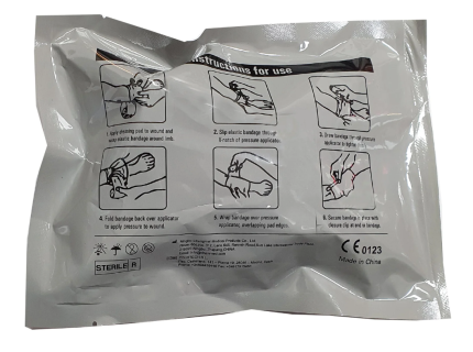 Emergency Trauma Bandage back