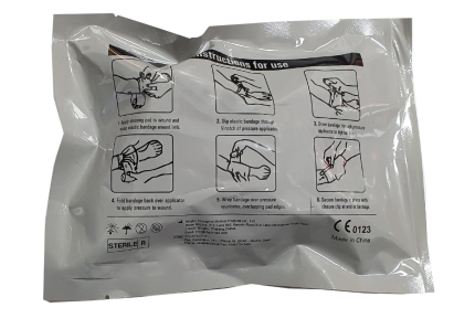 Emergency Trauma Bandage back