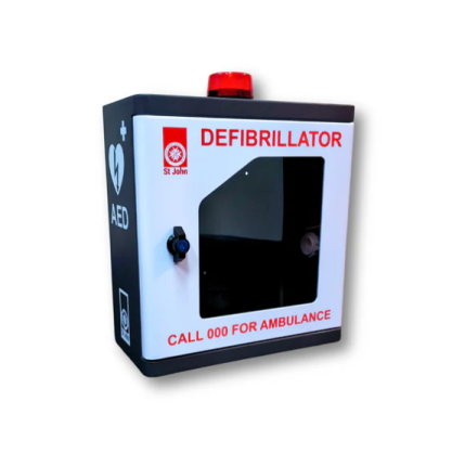 Aluminium outdoor AED cabinet