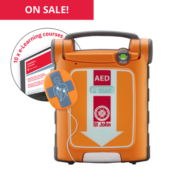 G5 Defibrillator with eLearning courses