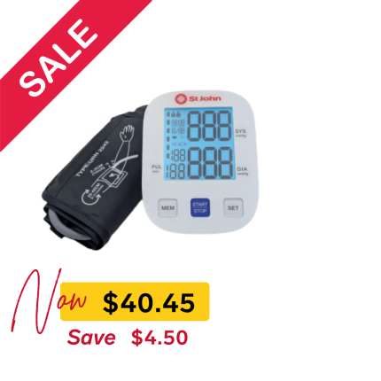 St John blood pressure monitor