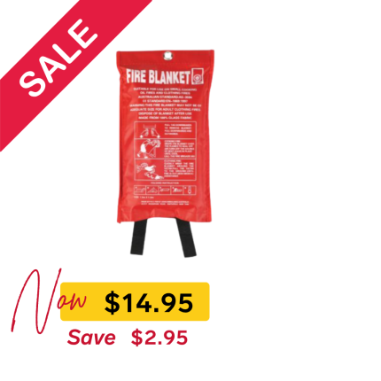 Fire blanket 1m x 1m small