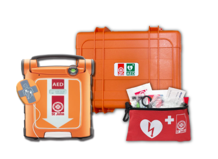 St John G5 FA CPR Defibrillator - Hardcase Bundle